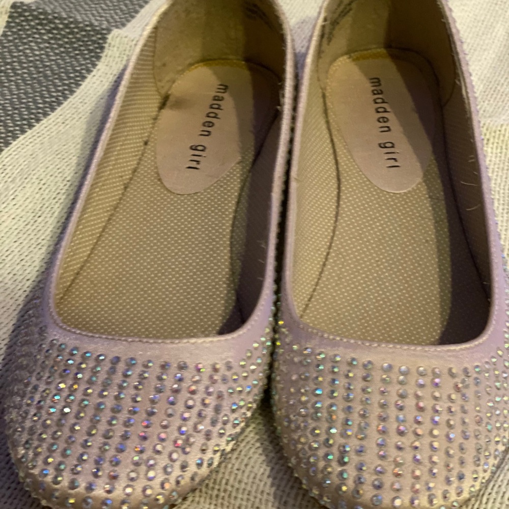 Madden Girl Ballerina Flats Sparkly size 8